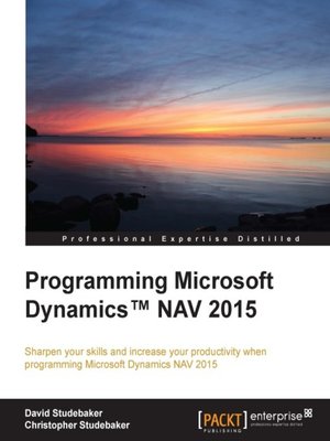 cover image of Programming Microsoft Dynamics&#8482; NAV 2015
